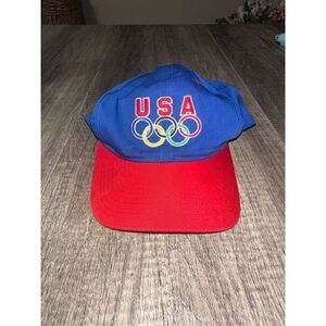 Vintage USA Olympicap Olympics Hat Snapback